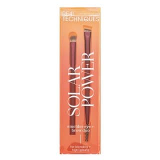 Solar Power Smolder Eye + Brow Duo zestaw pędzli pod oczy