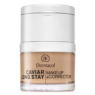 Caviar Long Stay Make-Up & Corrector korektor z wyciągiem z kawioru i efektem wygładzającym 3 Nude