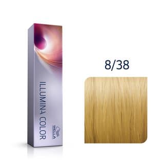 Illumina Color profesjonalna permanentna farba do włosów 8/38