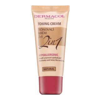 Toning Cream 2in1 koloryzująca emulsja nawilżająca do ujednolicenia kolorytu skóry Natural