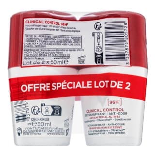 Clinical Control antyperspirant Detranspirant 96H