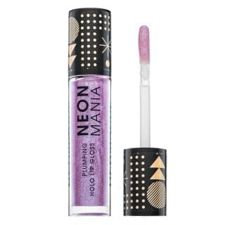 Neon Mania Plumping Holo Lip Gloss błyszczyk do ust 1 Purple