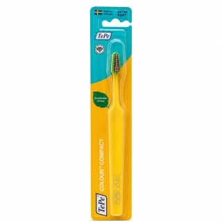 Colour Compact szczoteczka do zębów Soft Toothbrush Yellow