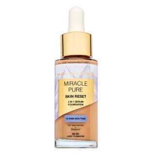 Miracle Pure Skin Reset 2in1 Serum Foundation podkład w płynie z kompleksem odnawiającym skórę 10-30 Fair