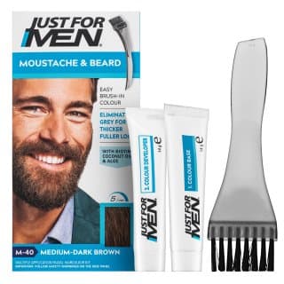 Moustache & Beard Color kolor brody M40 -Dark Brown