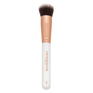 Foundation & Powder Brush pędzel do podkładu i pudru D52 Rose Gold