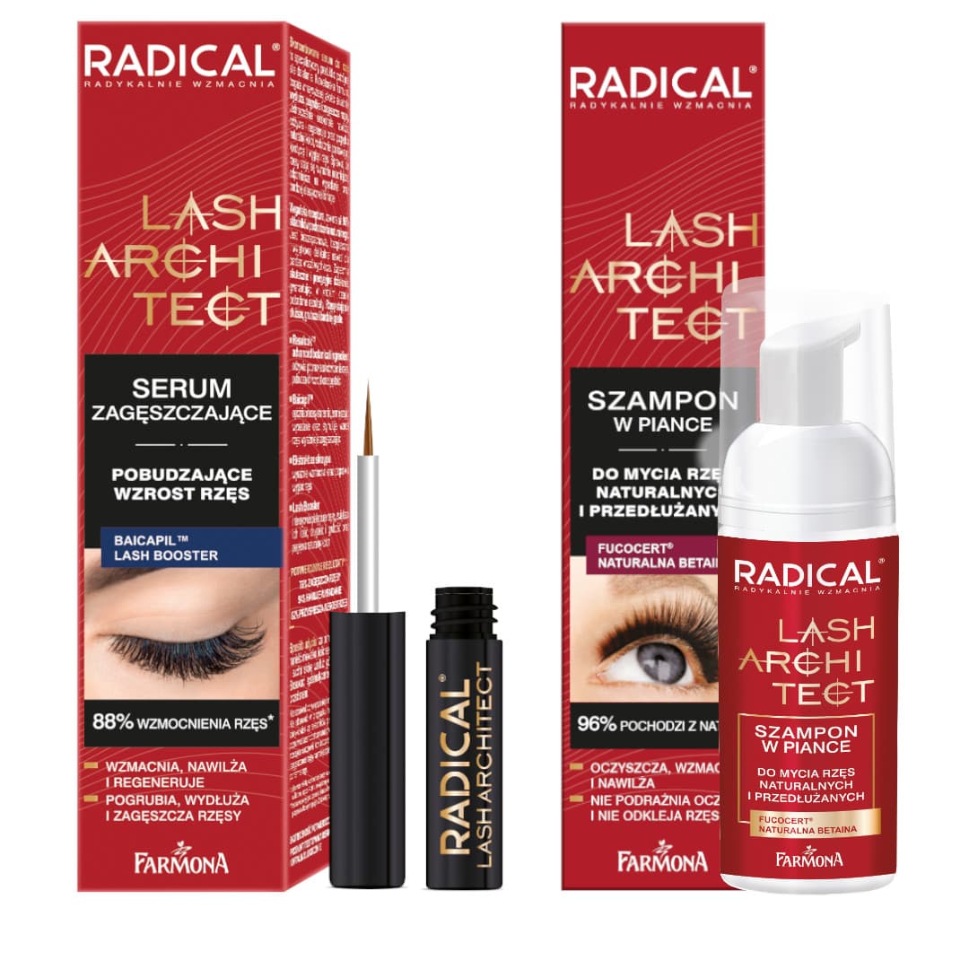 Radical Beauty Set - zestaw do rzęs Lash Architect 1 zestaw