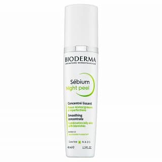 Sébium Night Peel Smoothing Concentrate serum do twarzy na noc z ujednolicającą i rozjaśniającą skórę formułą