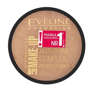 Make-Up Art Anti-Shine Complex Pressed Powder puder z ujednolicającą i rozjaśniającą skórę formułą 31 Transparent