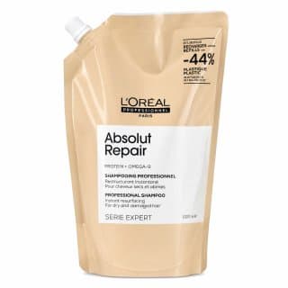 Série Expert Absolut Repair Protein + Omega 9 Professional Shampoo odżywczy szampon do włosów suchych i zniszczonych Refill 1000