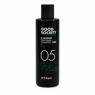 Good Society 05 B_Blonde Grey Pearl Shampoo szampon tonizujący do włosów siwych i platynowego blondu