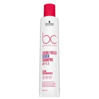 BC Bonacure Color Freeze Silver Shampoo pH 4.5 Clean Performance szampon tonizujący do włosów siwych i platynowego blondu 250