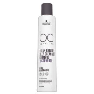 BC Bonacure Clean Balance Deep Cleansing Shampoo Tocopherol szampon głęboko oczyszczający do wszystkich rodzajów włosów 250