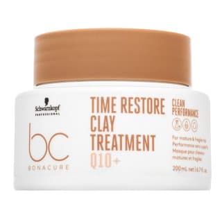 BC Bonacure Time Restore Clay Treatment Q10+ odżywcza maska do włosów dojrzałych